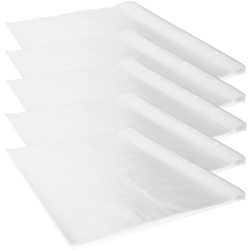 100 Pièces Support De Dossard Transparent En PVC Pour Course