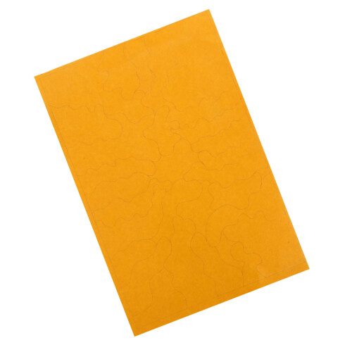 3Pcs Yellow Reusable Camouflage Paint Stencils for Miniature Models