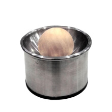 Dumpling Skin Presser Manual Dumpling Maker Tool Wood And Stainless Steel 2.56 Inch Height For Home And Restaurant
