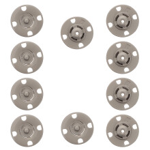 30Pz in Argento Rotondi Per Fai Da Te E
