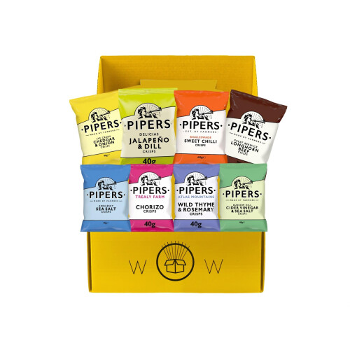 WowBoxMe Pipers Bespoke Crisps Box Hamper