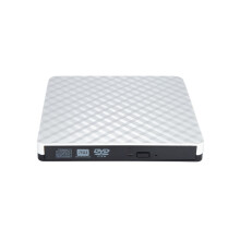 USB3.0 External DVD Player CD Drive VCD Player Portable For Laptop And Desktop PC White