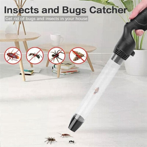 Vacuum Bug Catcher Spider and Insect Traps Catcher Bug Control for Adults and Kids Insects Handheld LED Flashlight 1