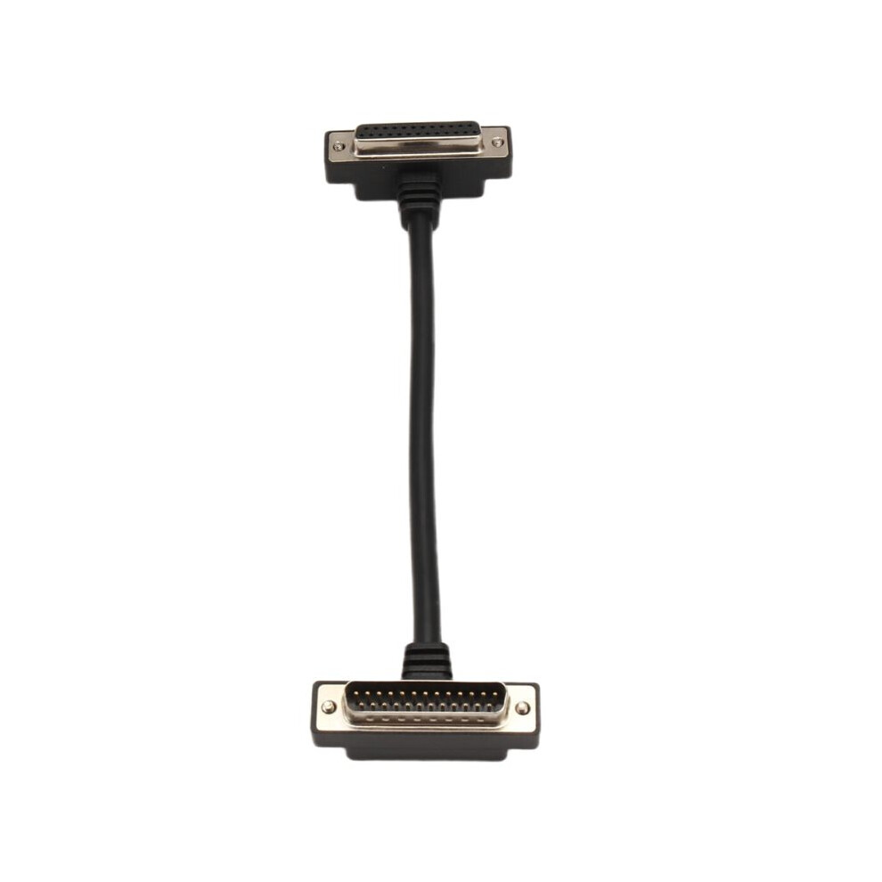 Down Angled Low Profile Db25 Male To Female Extension Cable Right Angled Slim Db25pin Changer Connector Printer Cable 6032029722452