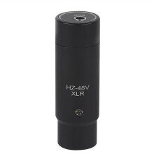 Phantom Power Adapter Microphone System Audio Mixer for Condenser Mic 48V XLR Mic Adapter 3.5Mm,Microphone Amplifier