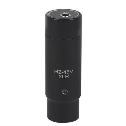 Phantom Power Adapter Microfoon Systeem Audio Mixer voor Condensator Microfoon 48V XLR Microfoon Adapter 3.5Mm, Microfoonversterker