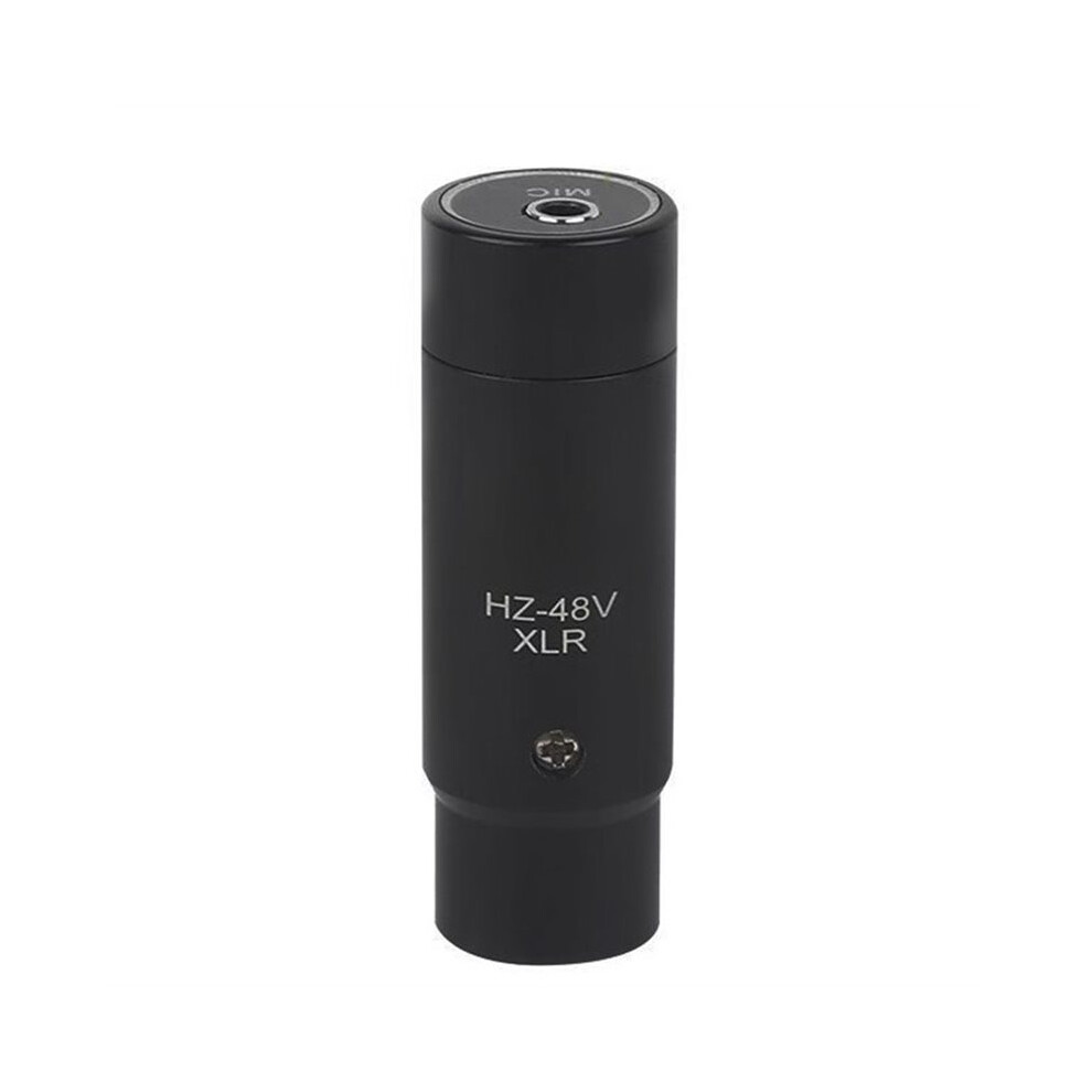 Phantom Power Adapter Microphone System Audio Mixer For Condenser Mic 48V Xlr Mic Adapter 3.5Mm,Microphone Amplifier 6032189866416