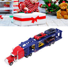 Camion trasportatore a due livelli giocattolo 35.5x3.6cm