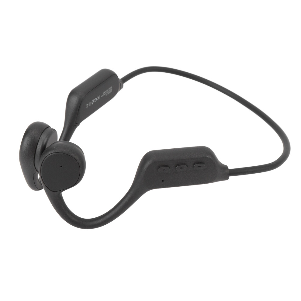 Ipx8 Water-Resistant Bone Conduction Sport Headset 200Mah Black 8701384390757