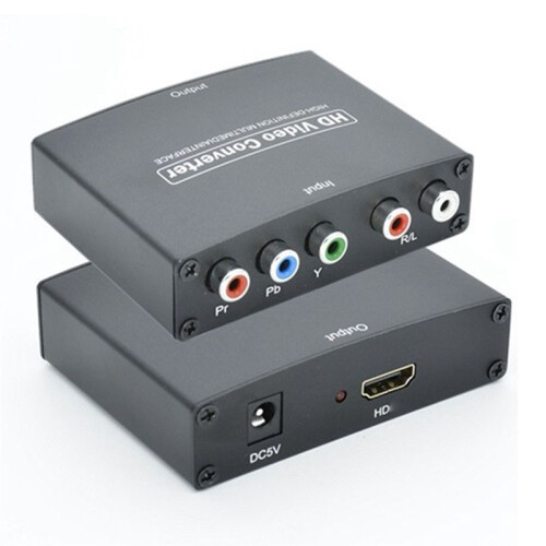 Convertidor Ypbpr una Componente  una HD Compatible con  Convertidor Ypbpr+L/Raudio una Compatible con 2