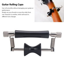 Roll-Capo für Gitarre, weicher Gummi, Edelstahl,