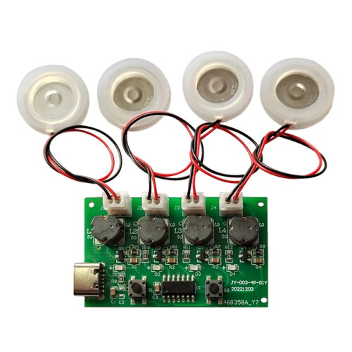 Four-Spray Humidifier Module Humidifier Control Board Atomizer Driver Board Four-Spray Humidifier Module,Set A