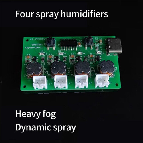 Four-Spray Humidifier Module Humidifier Control Board Atomizer Driver Board Four-Spray Humidifier Module,Set A 2