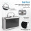 Aluminum Alloy Toolbox Accessories Storage Box Practical Aluminum Suitcase Portable Handle Small Toolbox Storage Box 9