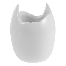 Weiße Keramik Eierform Schale Für Und Snacks