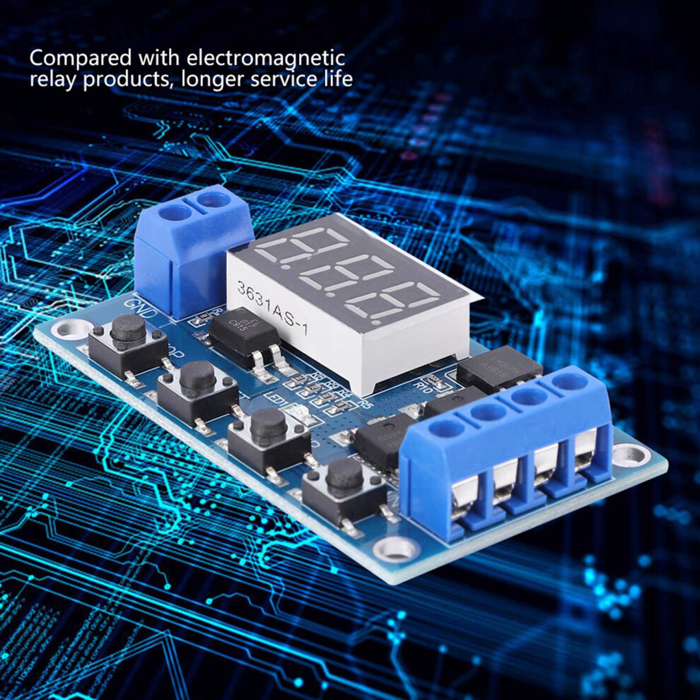 Timer Delay Switch Circuit Board Contrã´Le Cycle 12/24V - Dual Mos Tube 4921388335125
