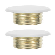 2Stk Robuste Weiße Sprinklerabdeckplatten Verdeckt Für Innenbereiche