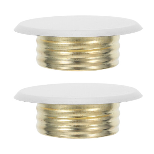 2Stk Robuste Weiße Sprinklerabdeckplatten Verdeckt Für Innenbereiche