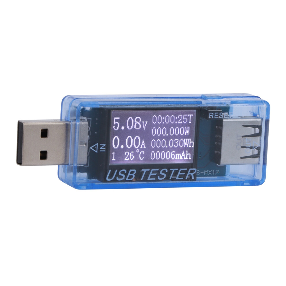 Tester Digital USB Spannung Strom Meter Voltmeter