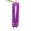 Cérémonie Violet Satin Brodée Croix Pour 4