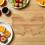 Holz Schneidebrett Bowcharcuterie Board Rustikal Und 6