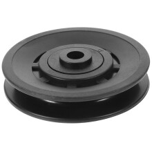 4Pcs Cable Machine Pulley Wheels Black Durable Nylon for Gym Equipment