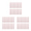 1800Pièces Accessoires Ongles Double-Embout Pousse-Cuticule Rosé 4