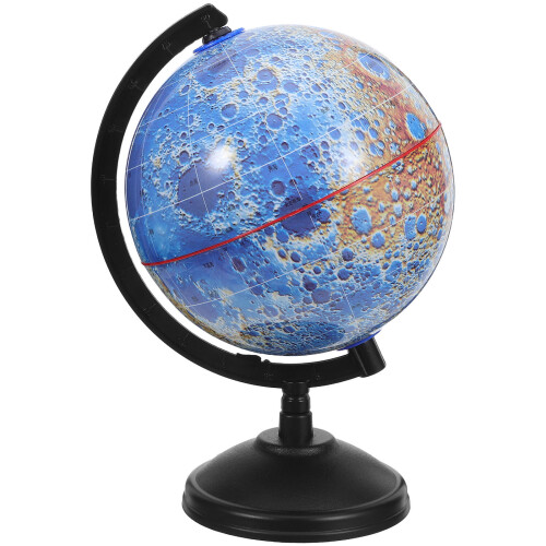 Blue Plastic Moon Model for Classroom Science Homeschool Learning