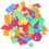 192Pcs Assorted Plastic Shape Sorting Puzzle Toys for Preschool Kids 1