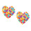 192Pcs Assorted Plastic Shape Sorting Puzzle Toys for Preschool Kids 10