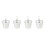 4Pcs Stainless Steel Pasta Basket Set Hanging Strainers Silver Kitchen 5