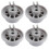 12Pcs Light Grey Dishwasher Lower Rack Wheels Plastic Accessories Kit 3