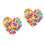 192Pcs Assorted Plastic Shape Sorting Puzzle Toys for Preschool Kids 9