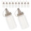 60Pcs Mini Kitchen Sauce Dispenser Bottles Grey Multipurpose Reusable 3