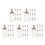 60Pcs Mini Kitchen Sauce Dispenser Bottles Grey Multipurpose Reusable 9
