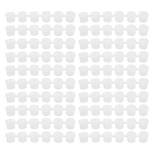 Transparente Plastik-Farbpalette Mit 5Ml Für Malbedarf