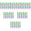 72Pcs Stackable Bear Kid Pencils Plastic School Supplies Colorful Set 9