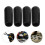 400Pcs Black PVC Bolt Shaft Covers Screw Thread End Protector Caps 11