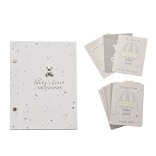 Bambino Baby's First Milestones Album & Cards