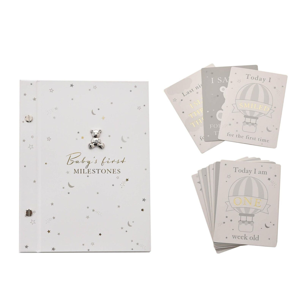 Bambino Baby's First Milestones Album & Cards
