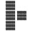 400Pcs Black PVC Bolt Shaft Covers Screw Thread End Protector Caps 5