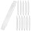 48Pcs Durable PVC Wall Clock Hands Protective Cover Transparent Case 3