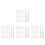 1200Pcs White Perfume Paper Test Strips Disposable Scent Testing Cards 10