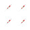 4Pcs Multi Color DIY Sugar Stir Needle Tools for Cake Decorating 10