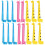 210Pcs Household Straight Plastic Rulers Multi-Function School Supply 1