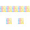 210Pcs Household Straight Plastic Rulers Multi-Function School Supply 7