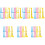 210Pcs Household Straight Plastic Rulers Multi-Function School Supply 5
