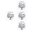 4Pcs Multi Acrylic Inspirational Desk Decor Positive Quotes for Office 6