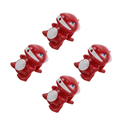 4Pcs Manual Red Animal Pencil Sharpener Cute Sharpener for School Use 2