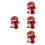 4Pcs Manual Red Animal Pencil Sharpener Cute Sharpener for School Use 5